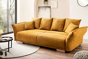 Big Sofa Cord gold Z21430