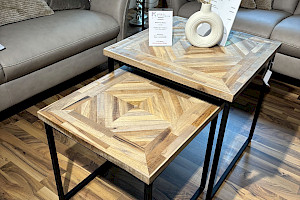 Beistelltische Mosaik 2-er Set