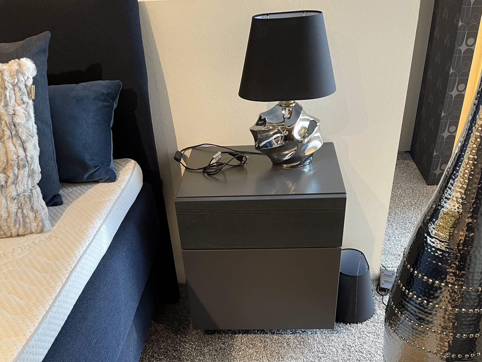 Hülsta Kleiderschrank + 2 Nako + Kommode