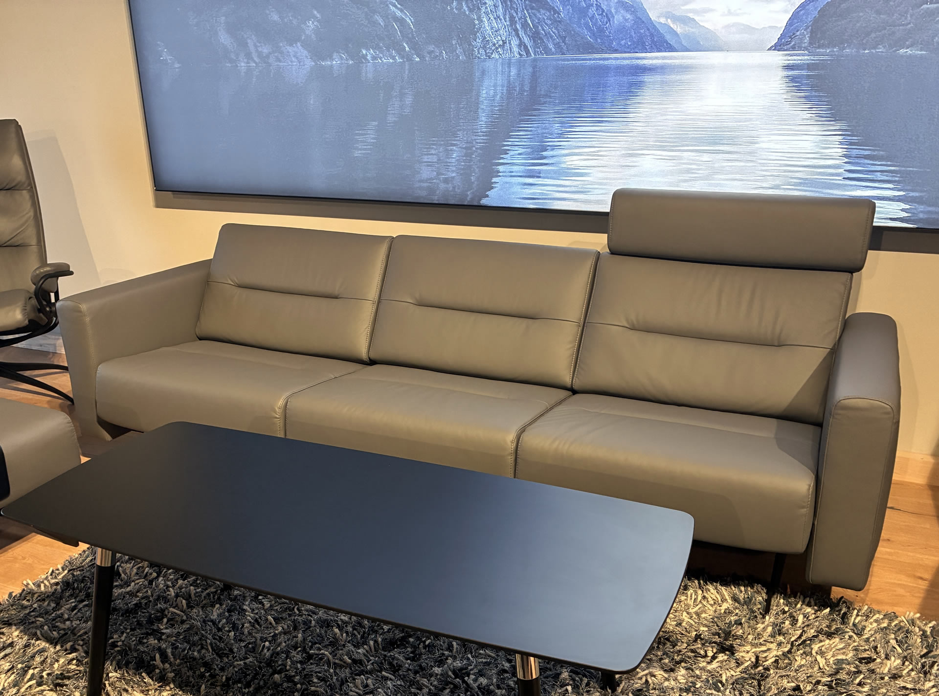 Stressless Sofa STELLA 3-Sitzer in Leder Paloma